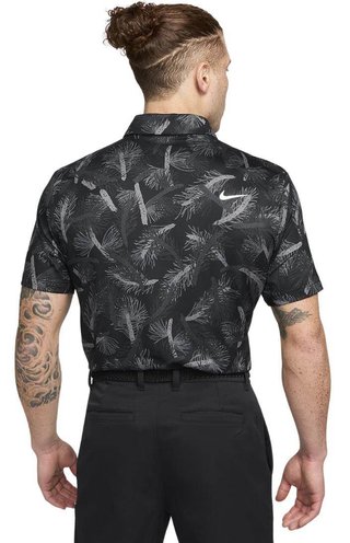 Nike Dri-Fit Tour Herren Poloshirt, grau/schwarz