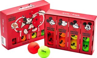Volvik VIMAX Disney Mickey Mouse Golfbälle, Farbenmix