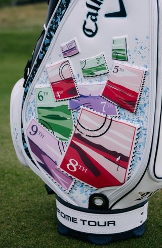 Callaway JULY Major Chrome Tour Staffbag, Limitierte Edition