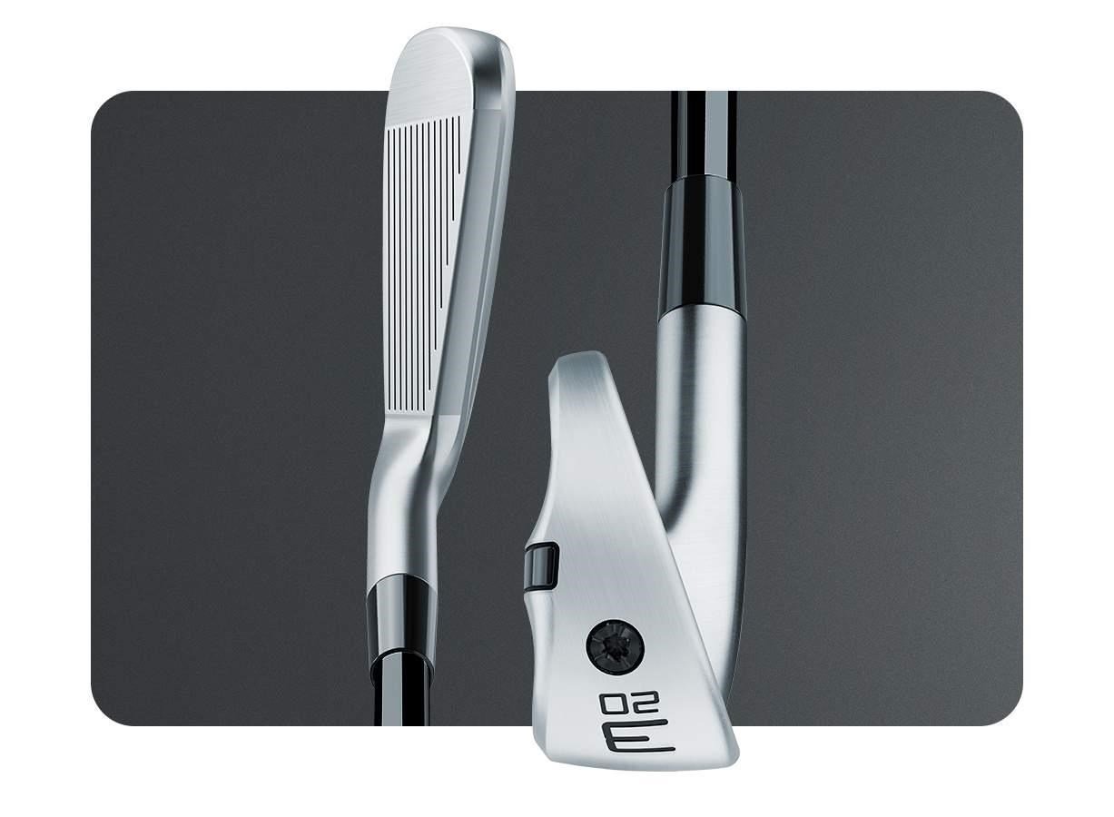 TaylorMade P•UDI Utility Herren Eisen, Graphit