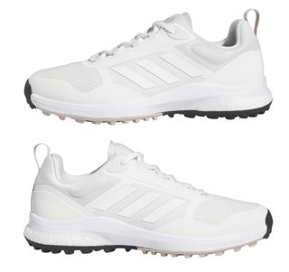 Adidas Zoysia Damen Golfschuhe, weiss/beige