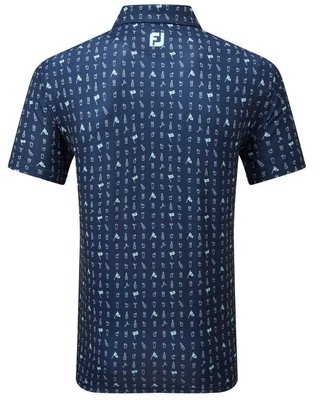 FootJoy The 19th Hole Lisle Herren Poloshirt, navy
