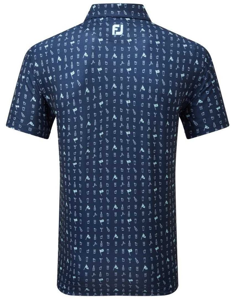 FootJoy The 19th Hole Lisle Herren Poloshirt, navy
