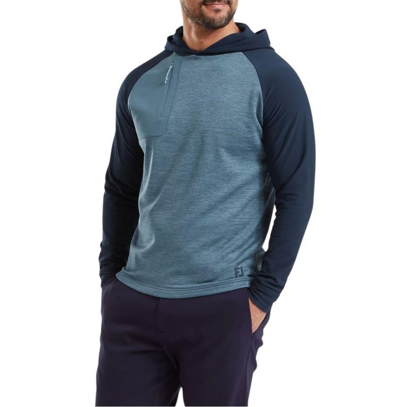 FootJoy ThermoSeries Pullover Hoodies Herren Sweatshirt, dunkelblau