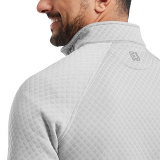 FootJoy Jacquard Thermal Chill-Out Herren Sweatshirt, grau