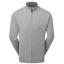 FootJoy Drirelease Full-Zip Lined Herren Pullover, grau