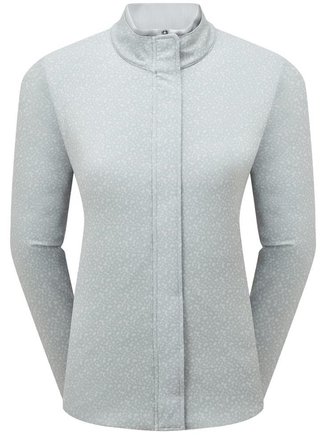 Footjoy ThermoSeries Damenjacke, floral tonal grey