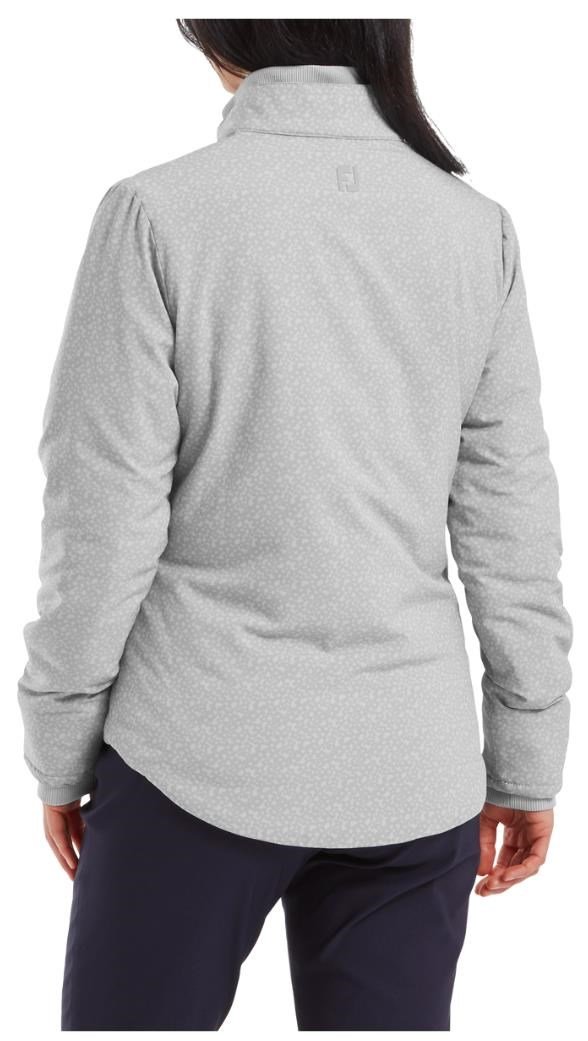 Footjoy ThermoSeries Damenjacke, floral tonal grey