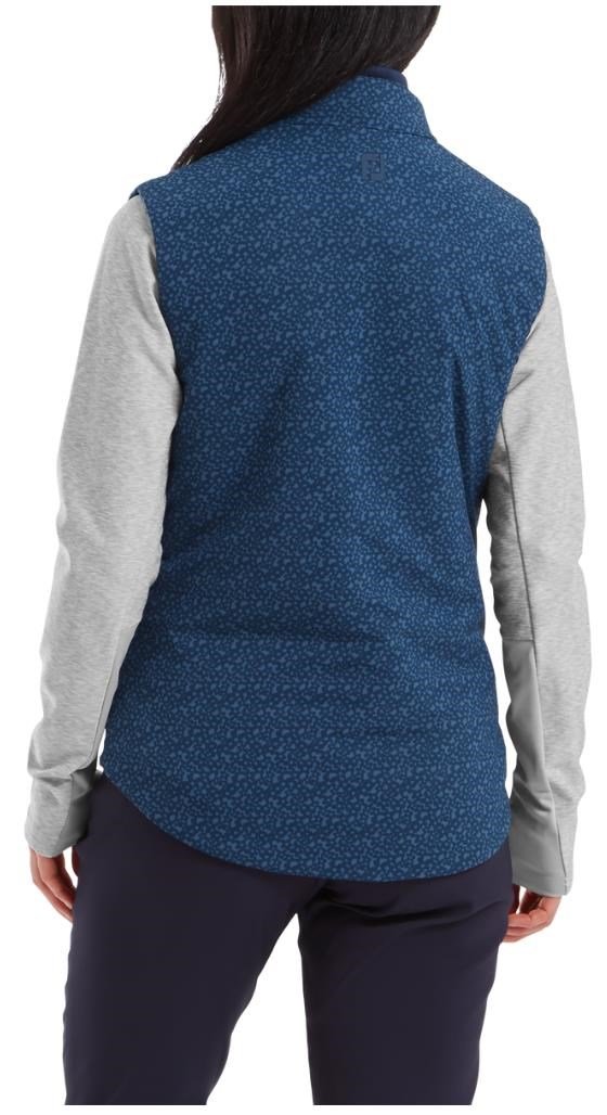 FootJoy ThermoSeries Damen Weste, floral tonal navy