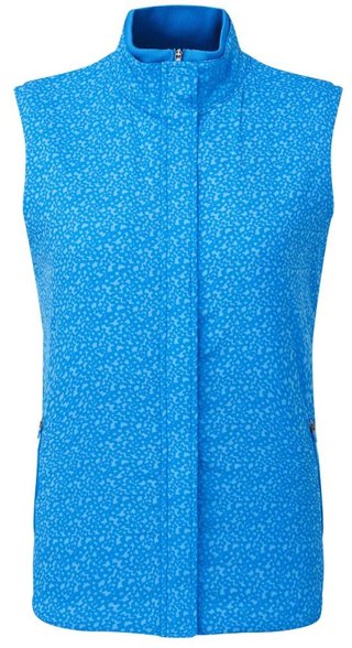 FootJoy ThermoSeries Damen Weste, floral tonal blue