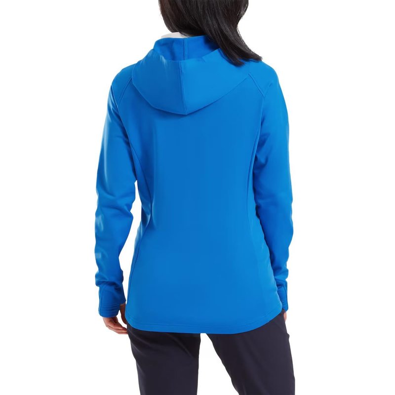 FootJoy Thermoseries Hybrid Hoodie Damen, floral tonal blue