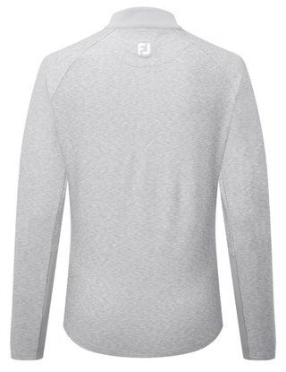 Footjoy Full-Zip Space Dye Thermal Midlayer Damen Sweatshirt, grau