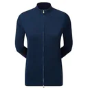 FootJoy Drirelease Full-Zip Lined Damen Pullover, navy
