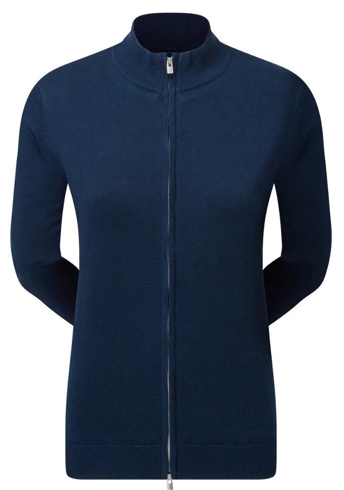 FootJoy Drirelease Full-Zip Lined Damen Pullover, navy