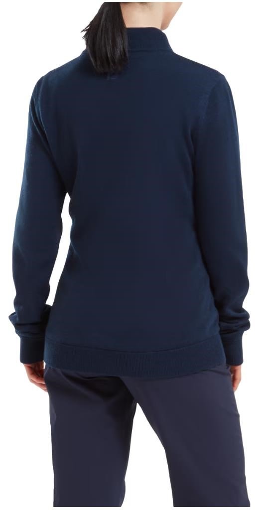 FootJoy Drirelease Full-Zip Lined Damen Pullover, navy