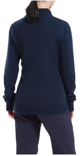 FootJoy Drirelease Full-Zip Lined Damen Pullover, navy