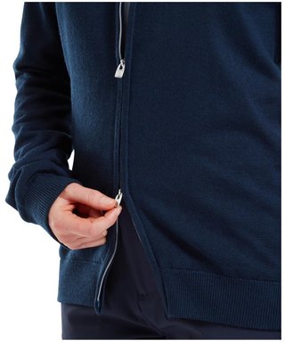 FootJoy Drirelease Full-Zip Lined Damen Pullover, navy