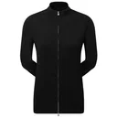 FootJoy Drirelease Full-Zip Lined Damen Pullover, schwarz