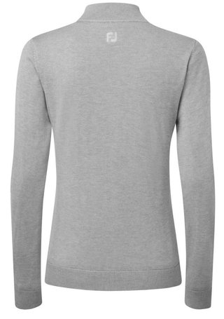 FootJoy Drirelease Full-Zip Lined Damen Pullover, grau
