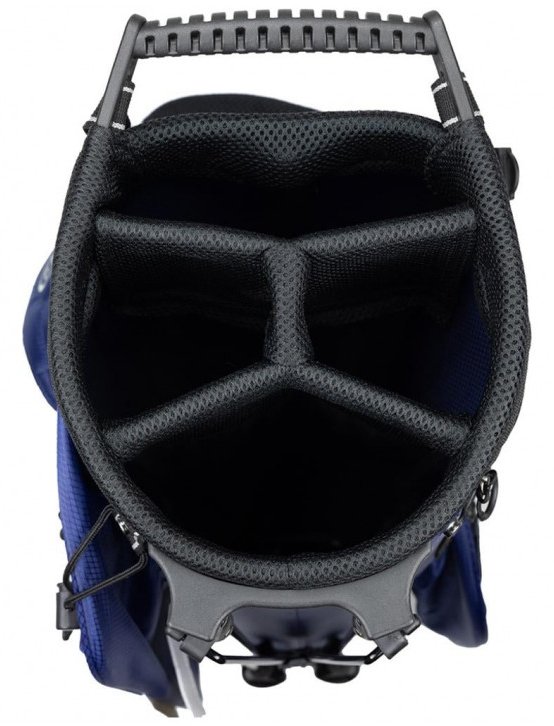 U.S. Kids Golf TS5-57 (145cm) v10 Junior Standbag, Navy/White