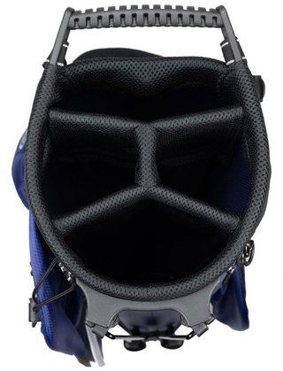 U.S. Kids Golf TS5-57 (145cm) v10 Junior Standbag, Navy/White