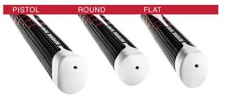 Golf Pride Reverse Taper Putter Griff, Flat Large
