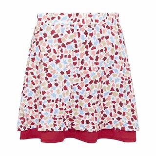 Callaway 17" Mosaic Print Flounce Golfrock, brilliant white