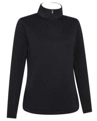 Callaway Quilted Fleece Damen Sweatshirt, caviar