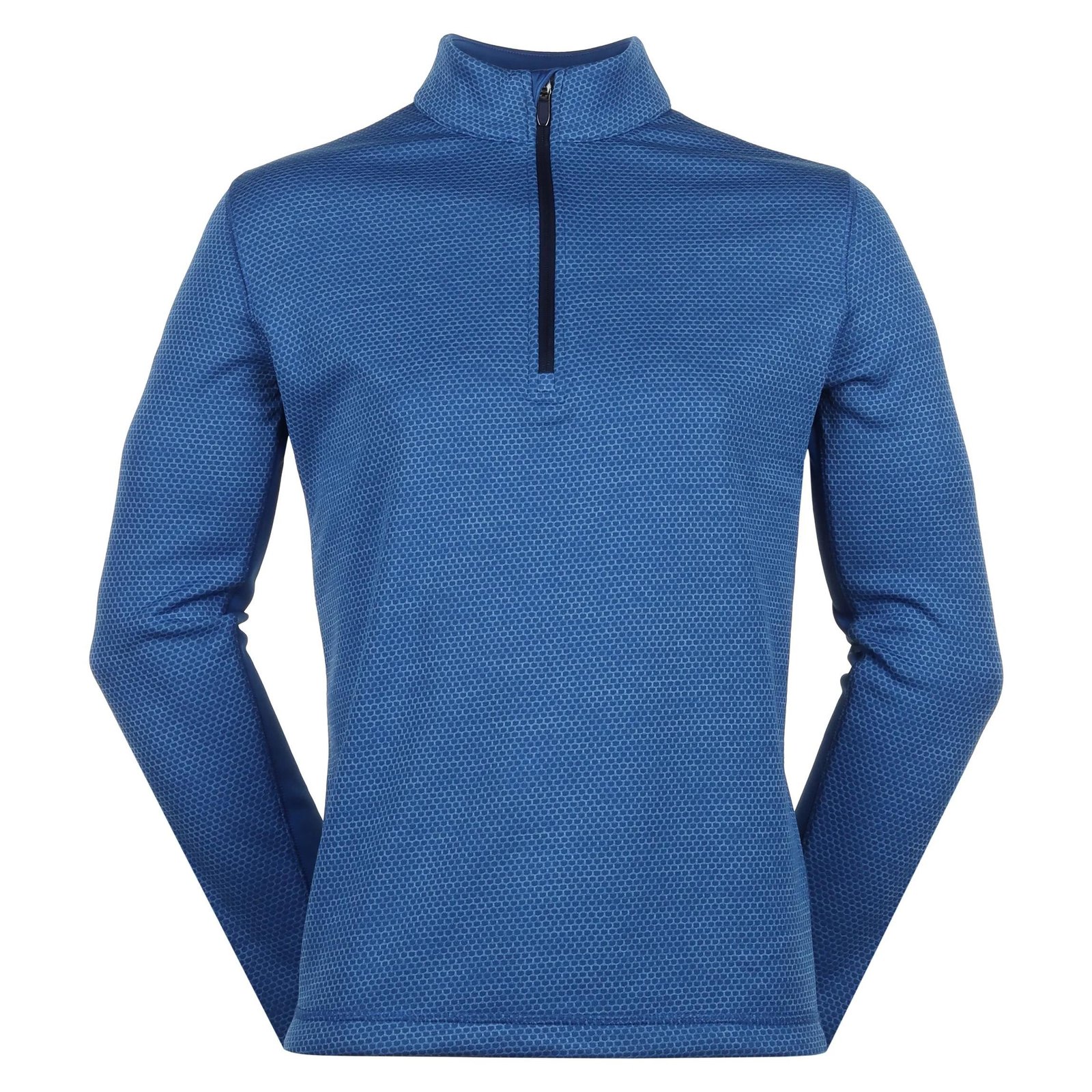 Callaway Eco Hex Texture Herren Sweatshirt, galaxy blue heather