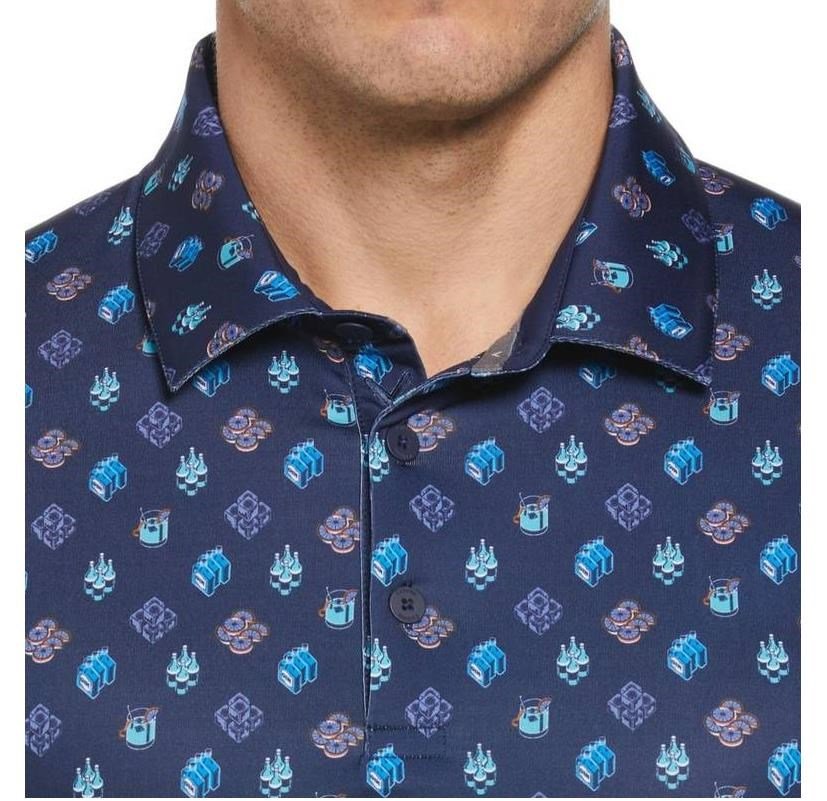 Callaway Negroni Herren Poloshirt, peacoat