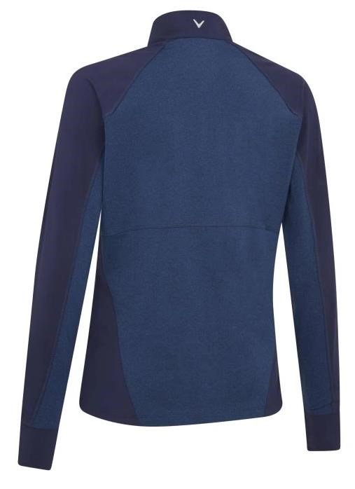Callaway Lightweight Heathered Damen Sweatshirt, dunkelblau