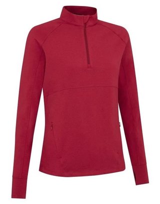 Callaway Lightweight Knit Damen Sweatshirt, rot