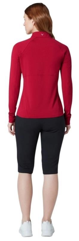 Callaway Lightweight Knit Damen Sweatshirt, rot