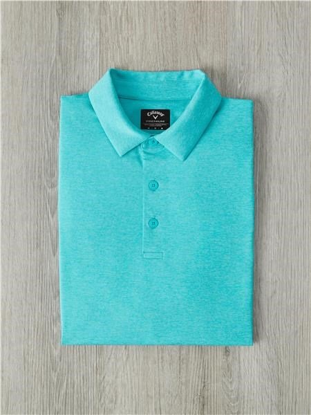 Callaway Premium Heathered Herren Poloshirt, ceramic heather