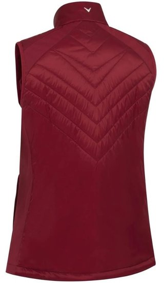 Callaway Primaloft Gilet Damen Weste, rumba red