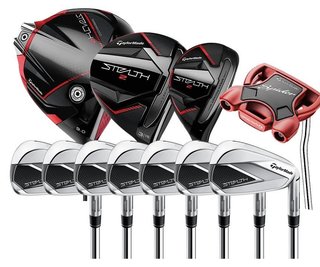 TaylorMade Stealth 2 Combo Herren Golfset, Stahl, Regular