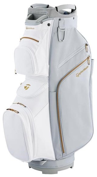 TaylorMade Kalea Gold Damen Cartbag, grau/weiss