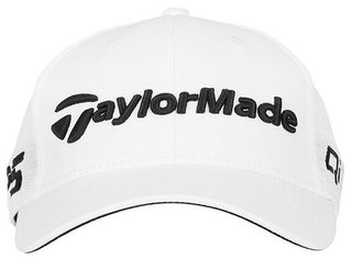 TaylorMade Tour Cage Qi35 Cap, weiss
