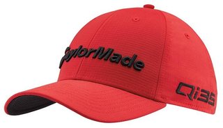 TaylorMade Tour Radar Qi35 Herren Cap, rot