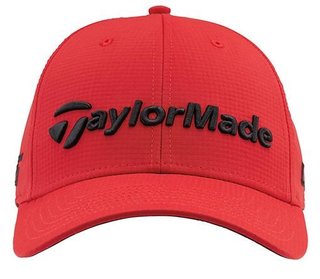 TaylorMade Tour Radar Qi35 Herren Cap, rot