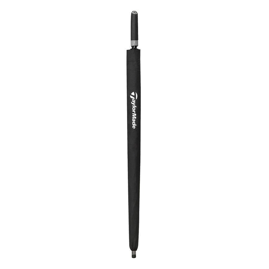 TaylorMade 64" Tour Double Canopy Regenschirm, schwarz/weiß
