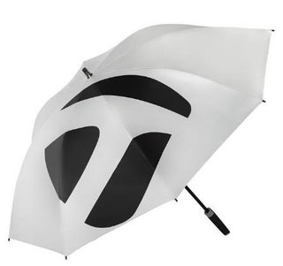 TaylorMade 60" Sunbrella Regenschirm, Silber
