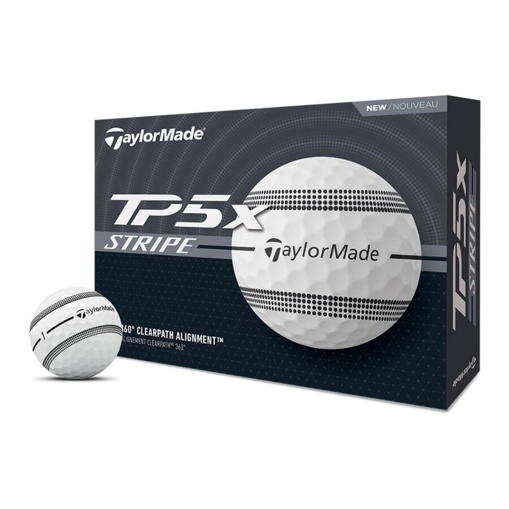 TaylorMade TP5x Stripe Golfbälle