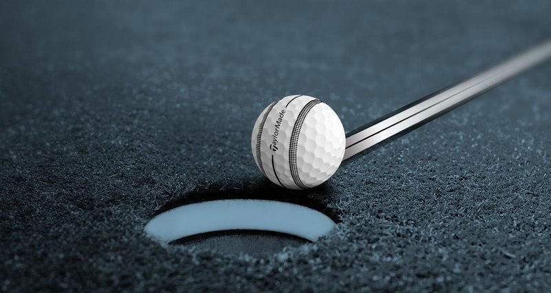 TaylorMade TP5x Stripe Golfbälle