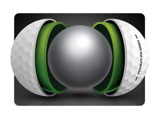 TaylorMade Tour Response Golfbälle, gelb