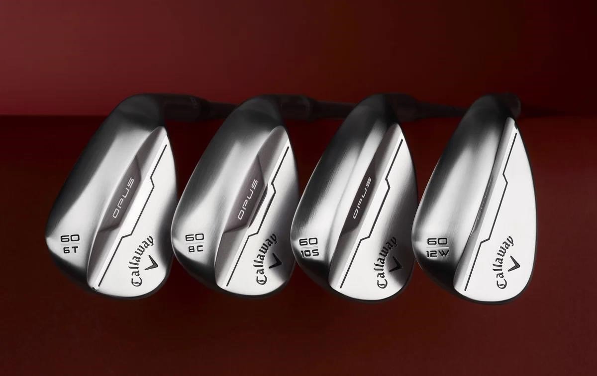 Callaway Opus Brushed Chrome Herren Wedge, Graphit