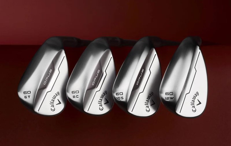 Callaway Opus Brushed Chrome Herren Wedge, Graphit