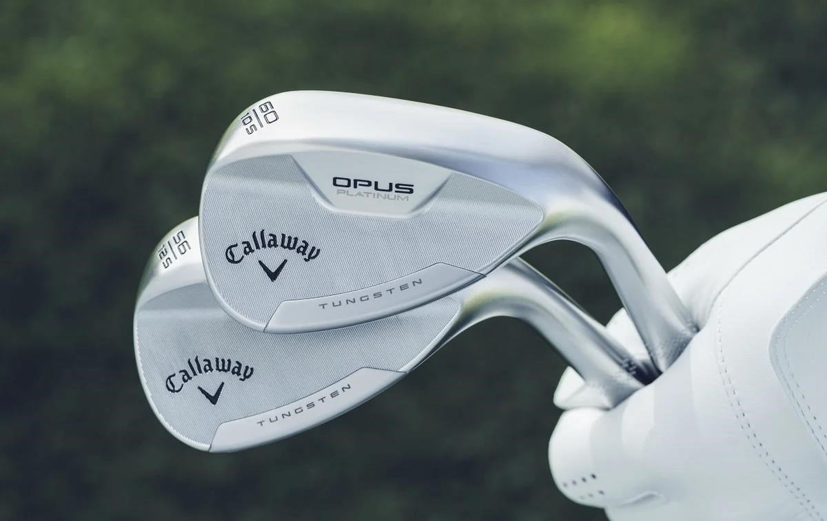 Callaway Opus Platinum Chrome wedge, Stahl