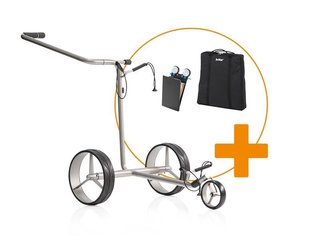 JuStar SILVER 1.0, 45+ Batterie + GRATIS Scorekartenhalter und Tragetasche