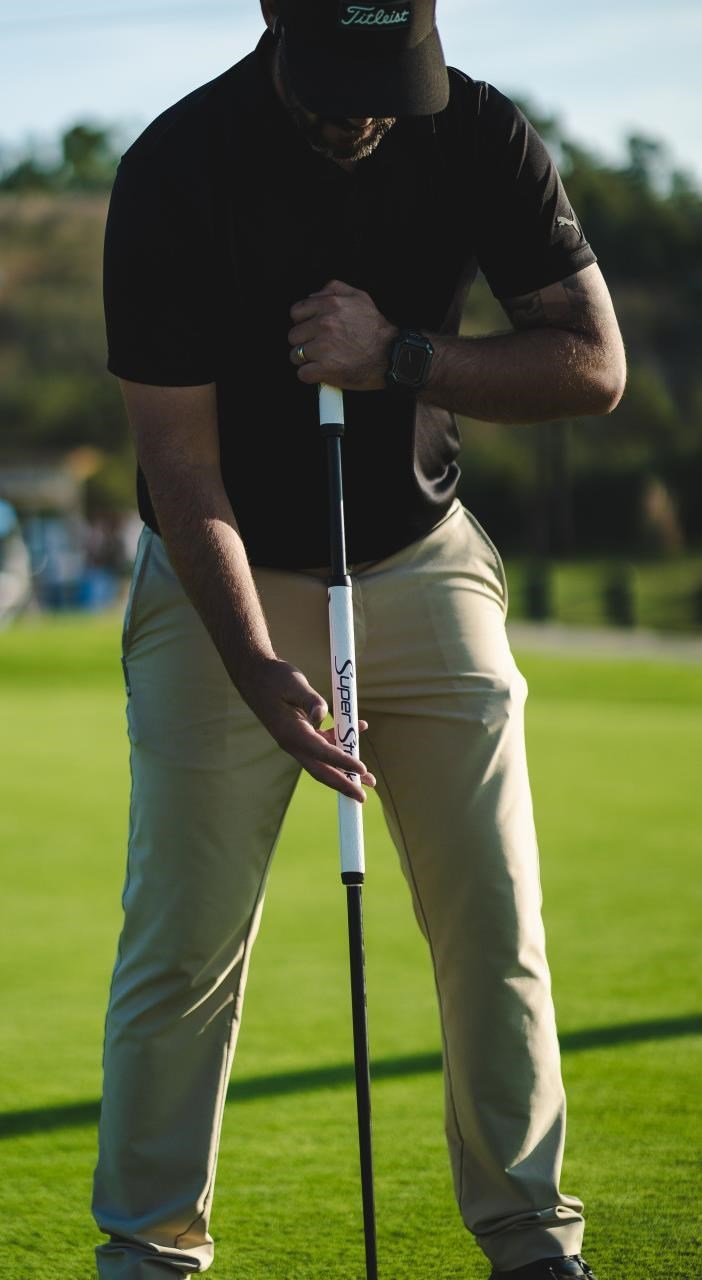 Super Stroke SuperStroke Zenergy Tour 1.0 Putter Grip, weiß/schwarz (2 Stück)